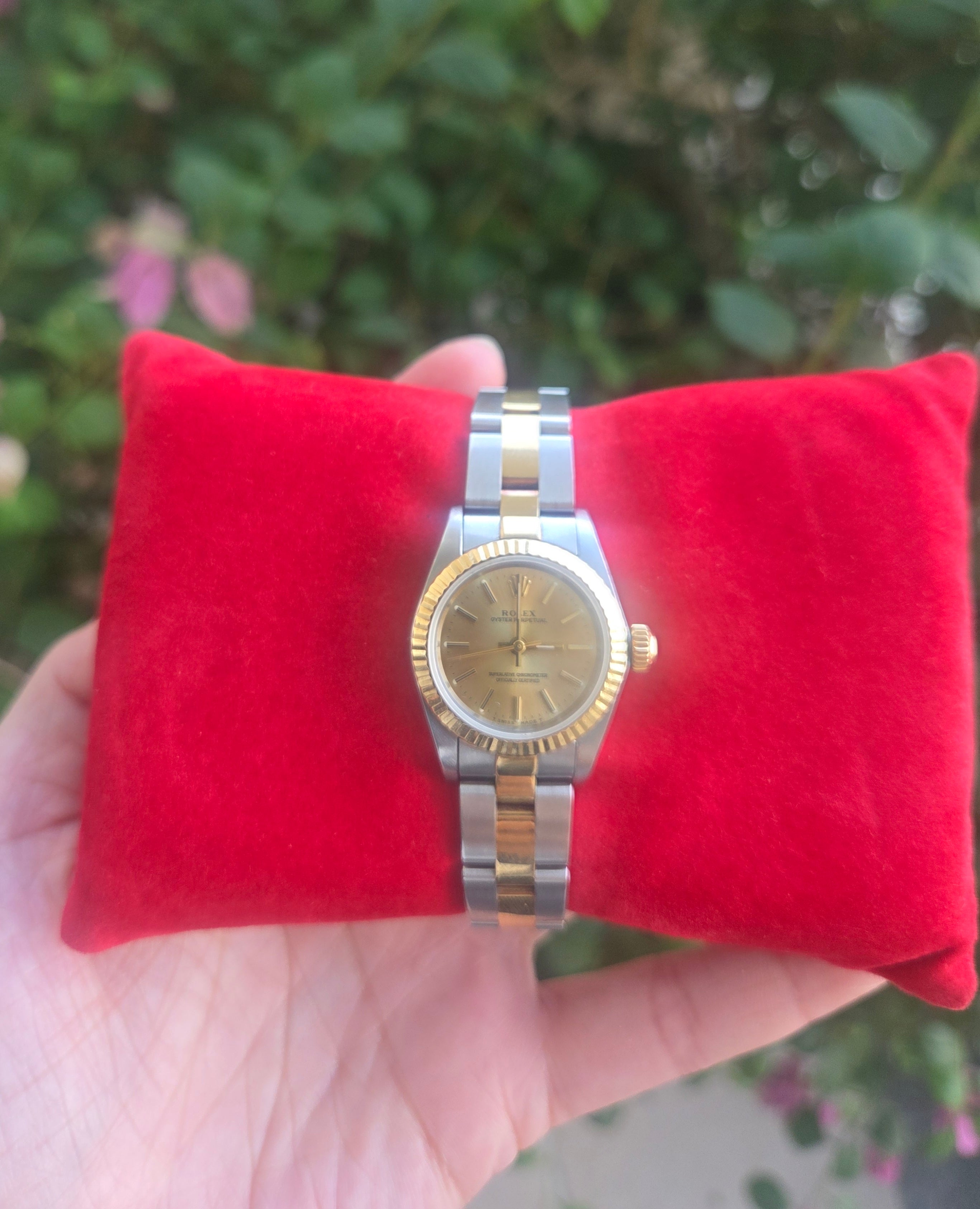 Rolex Lady Oyster Perpetual 26mm Ref 67193