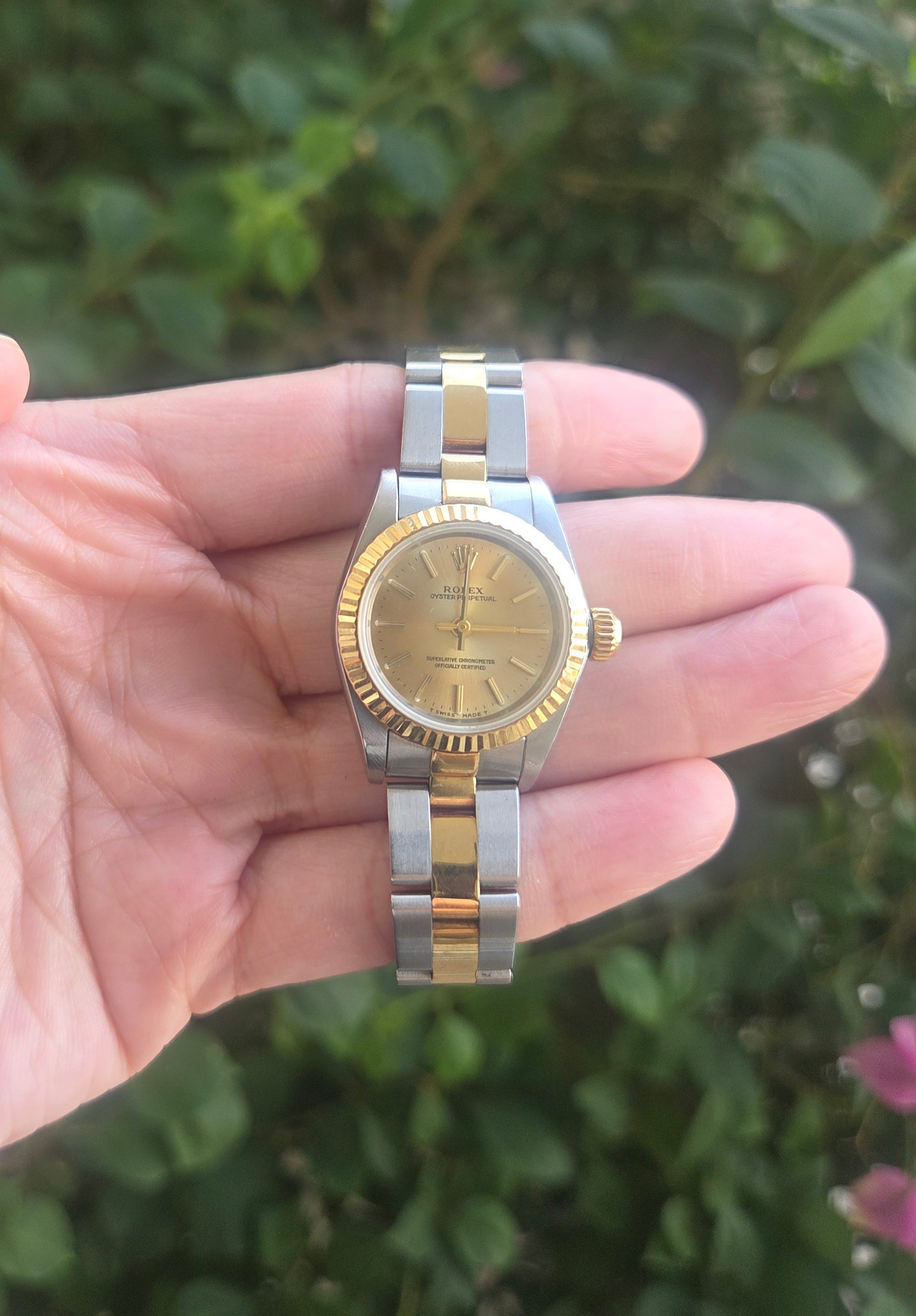Rolex Lady Oyster Perpetual 26mm Ref 67193