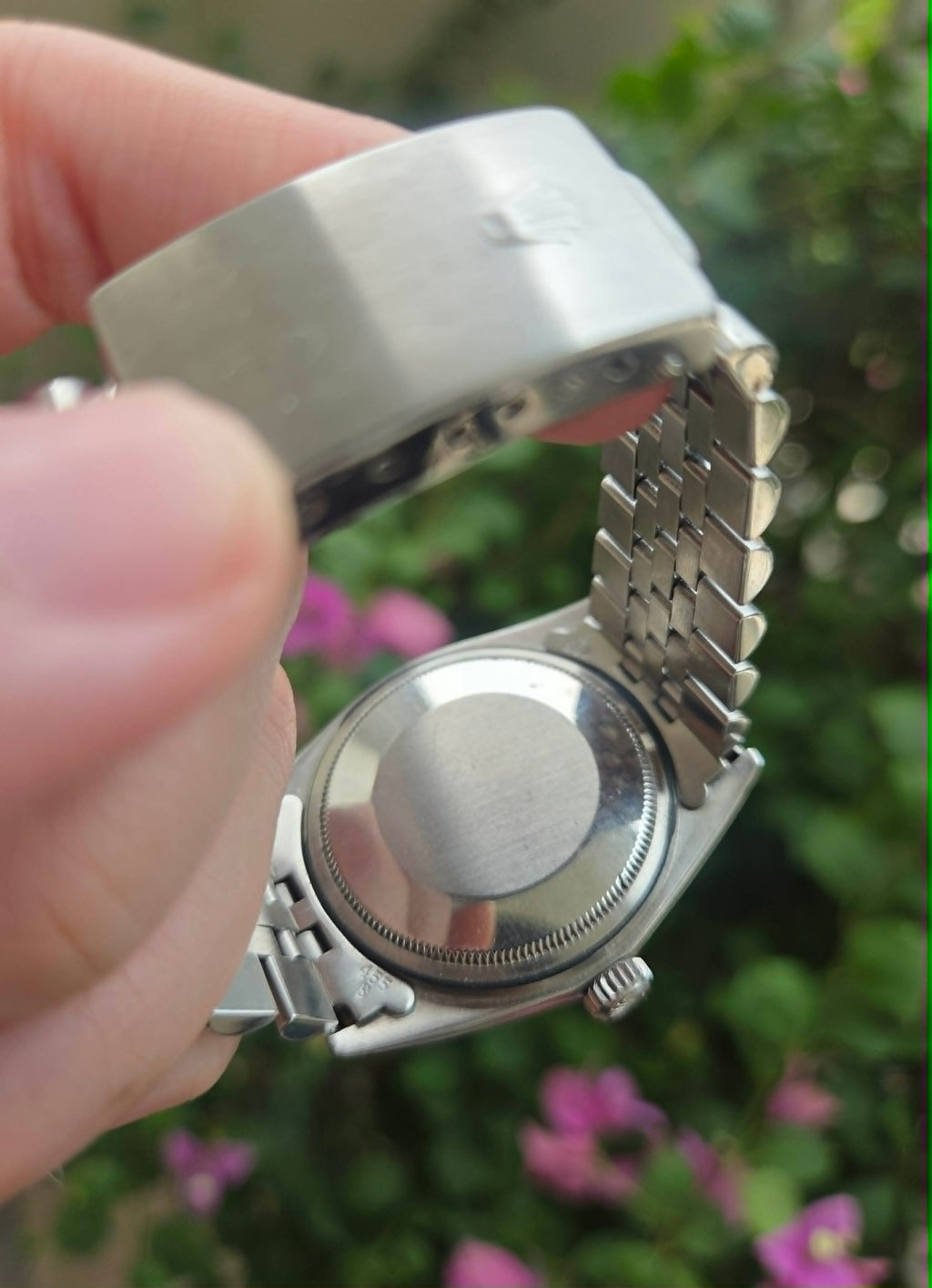 Rolex Datejust 36mm Silver and Sigma Dial Ref 1603