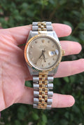 Rolex Datejust 36mm w/ Diamonds Ref 16233