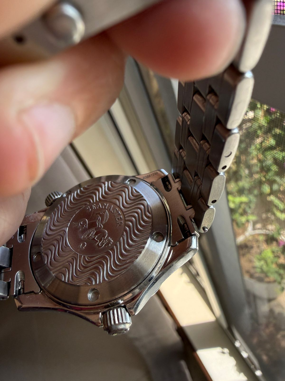 Omega Seamaster “Ghost Bezel” Rugged 36mm Mid size Automatic