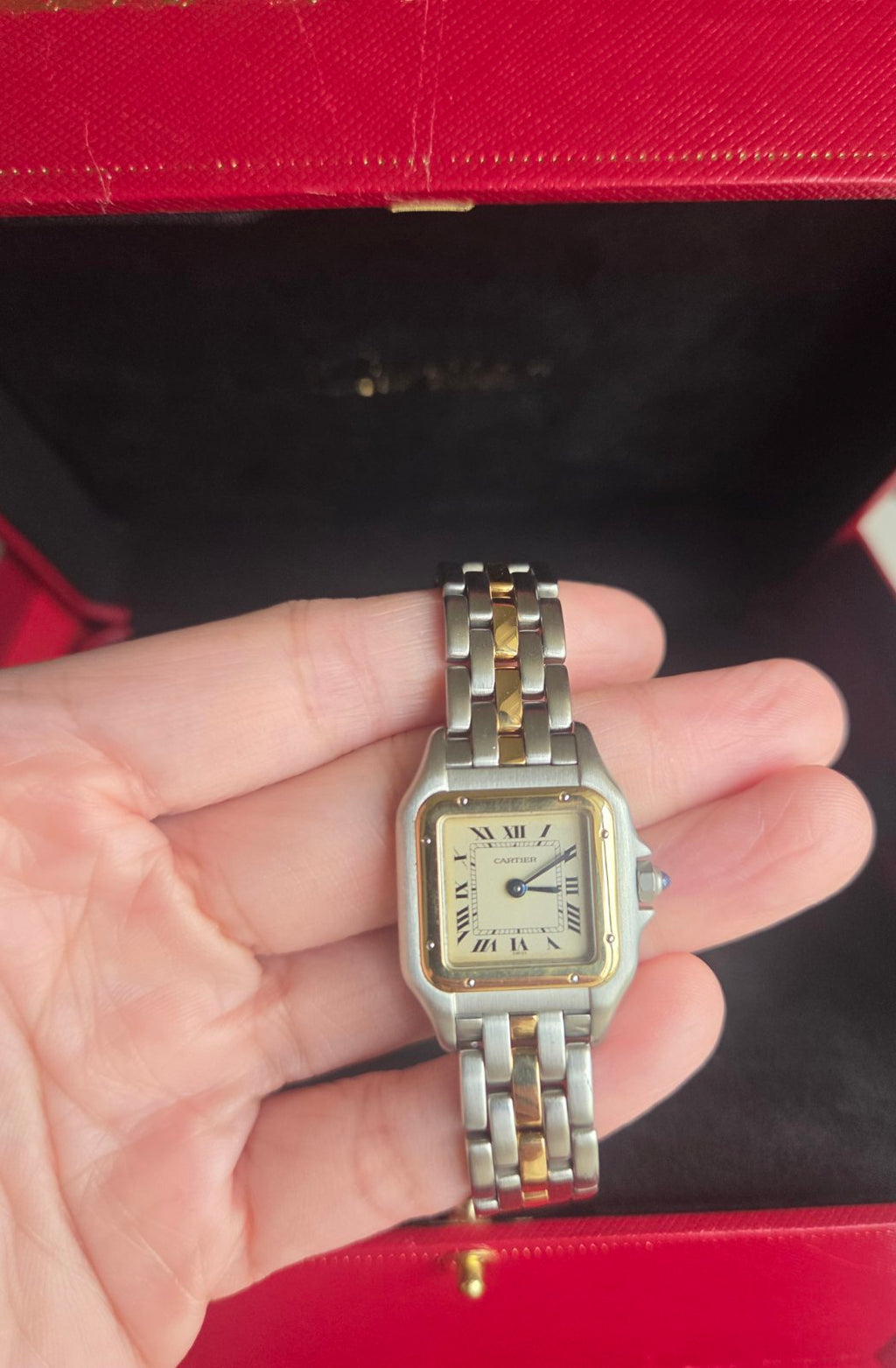 Cartier Panthere Quartz 2 Tone Single row