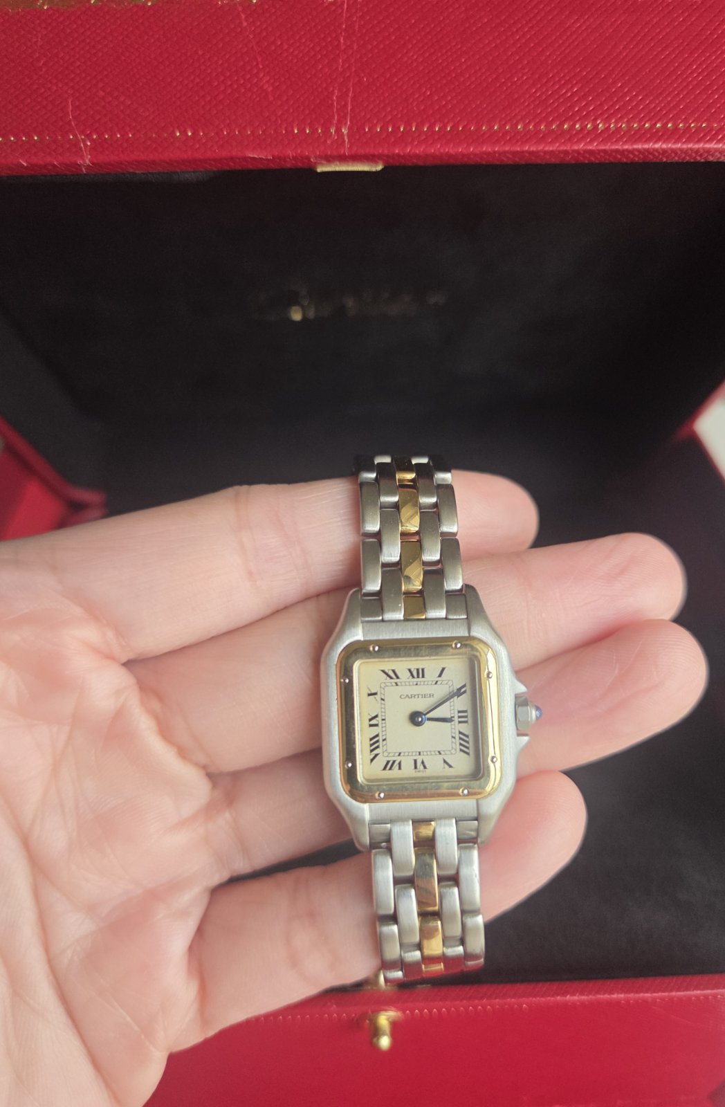 Cartier Panthere Quartz 2 Tone Single row