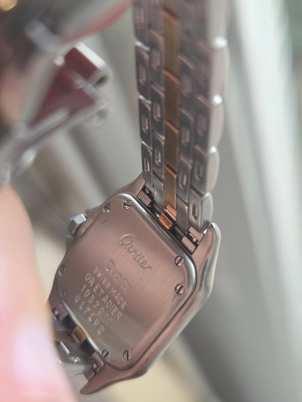 Cartier Panthere Quartz 2 Tone Single row
