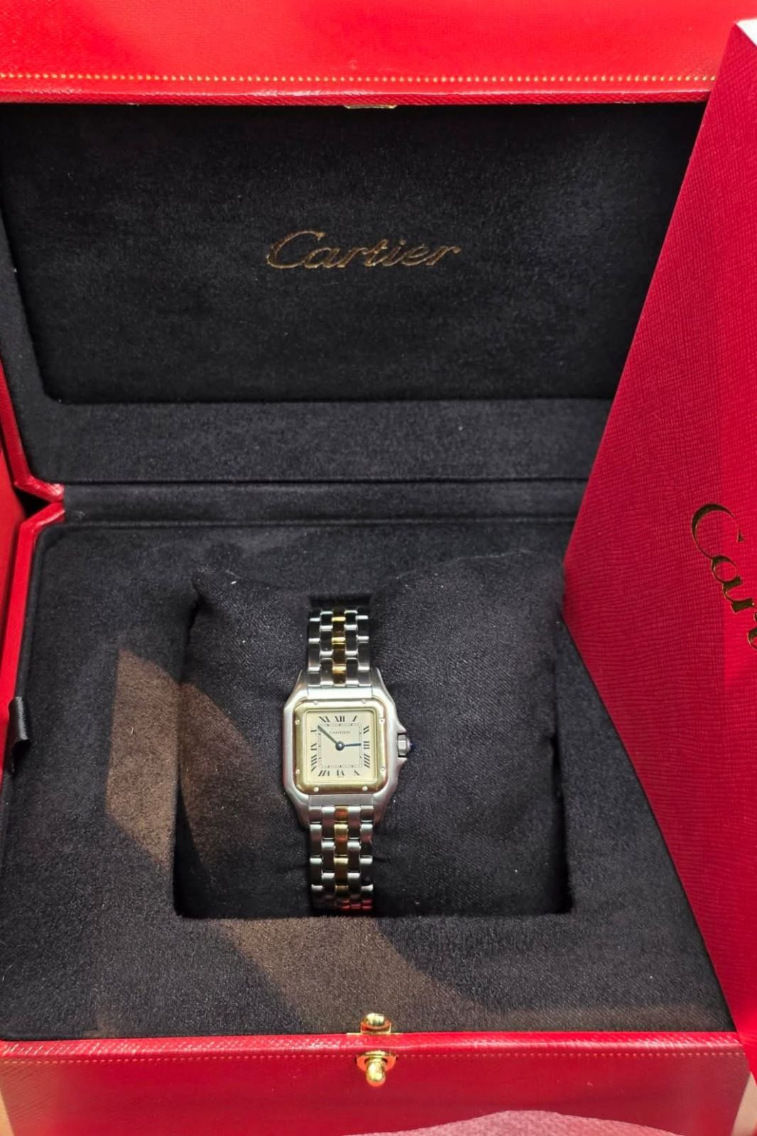 Cartier Panthere Quartz 2 Tone Single row