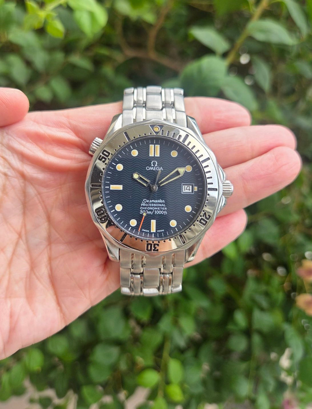 Omega Seamaster Automatic Blue Dial  Full size 41mm