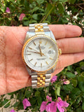 Rolex Datejust 36mm White Dial Ref 16233