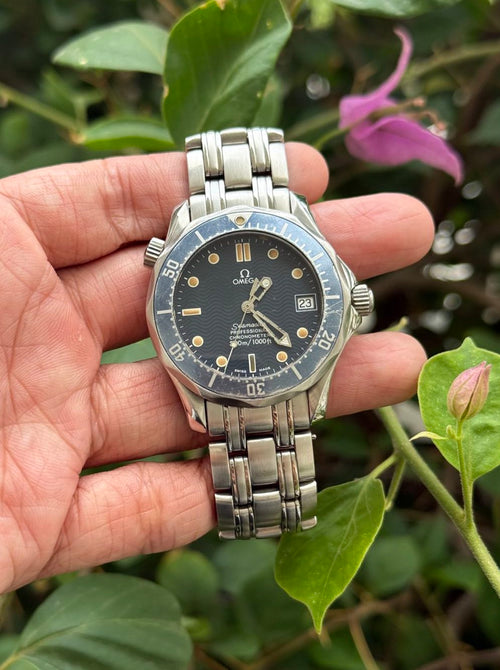 Omega Seamaster “Ghost Bezel” Rugged 36mm Mid size Automatic