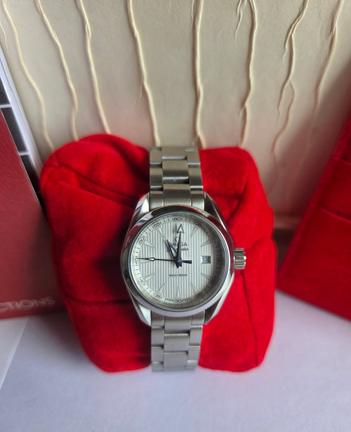 Omega Aqua Terra Seamaster 30mm Lady Size Full Set