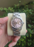 Rolex Datejust Pink Dial 31mm Quickset Ref 78240