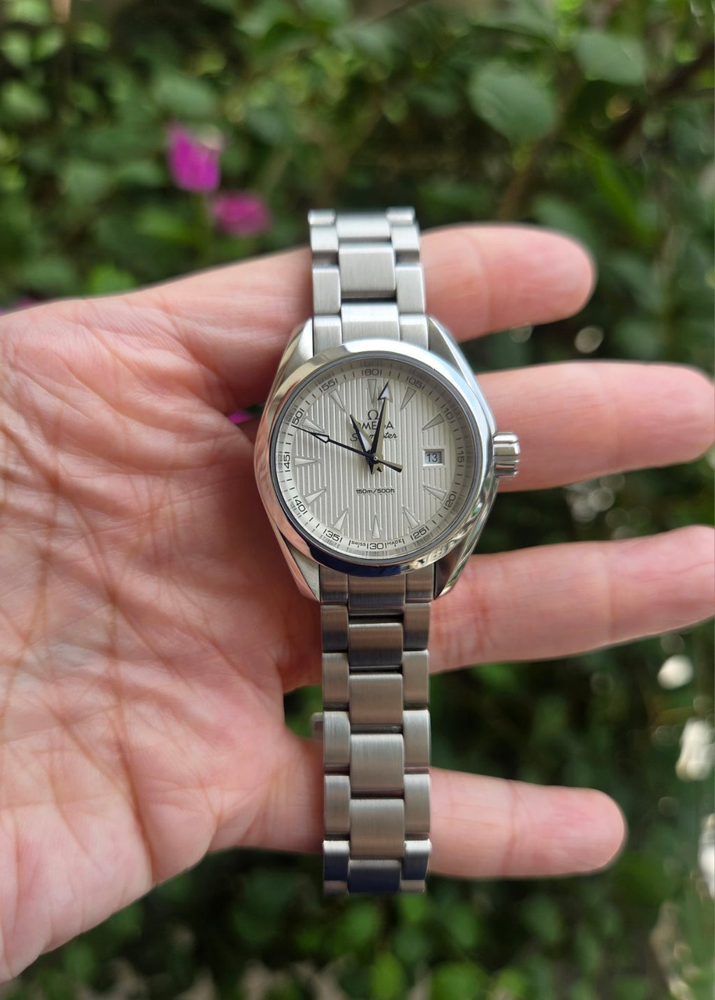 Omega Aqua Terra Seamaster 30mm Lady Size Full Set