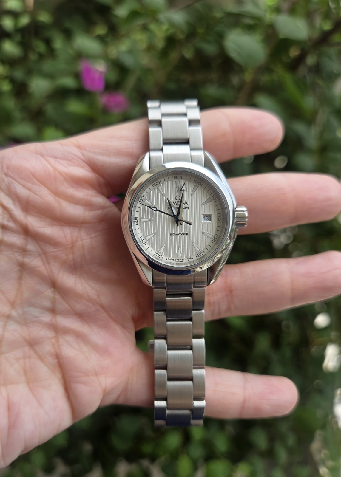 Omega Aqua Terra Seamaster 30mm Lady Size Full Set