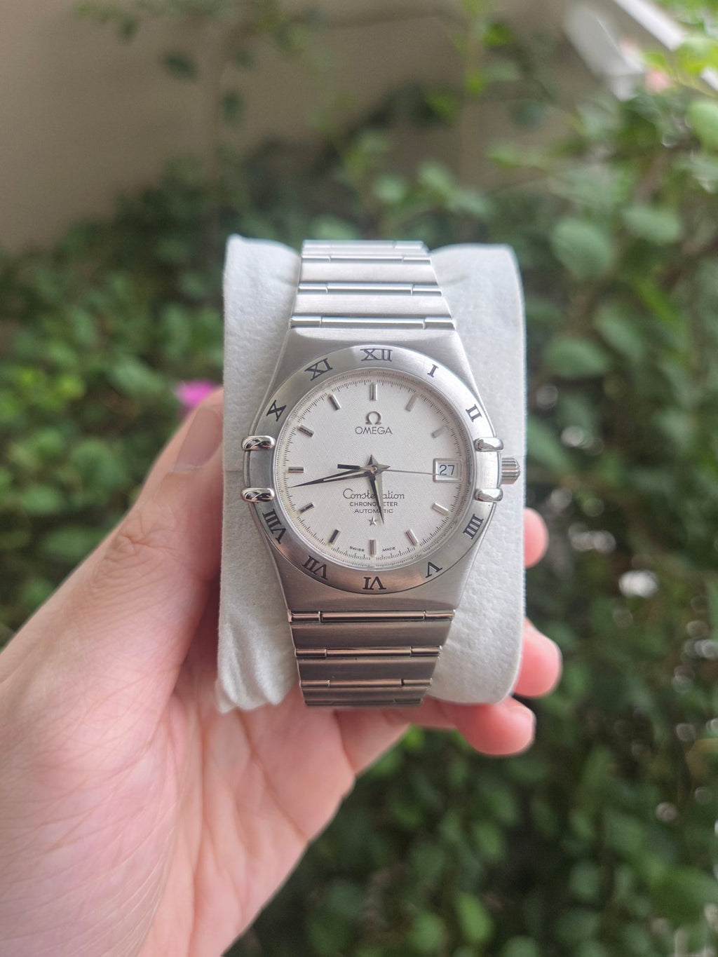 Omega Constellation Automatic 35mm White Textured Dial