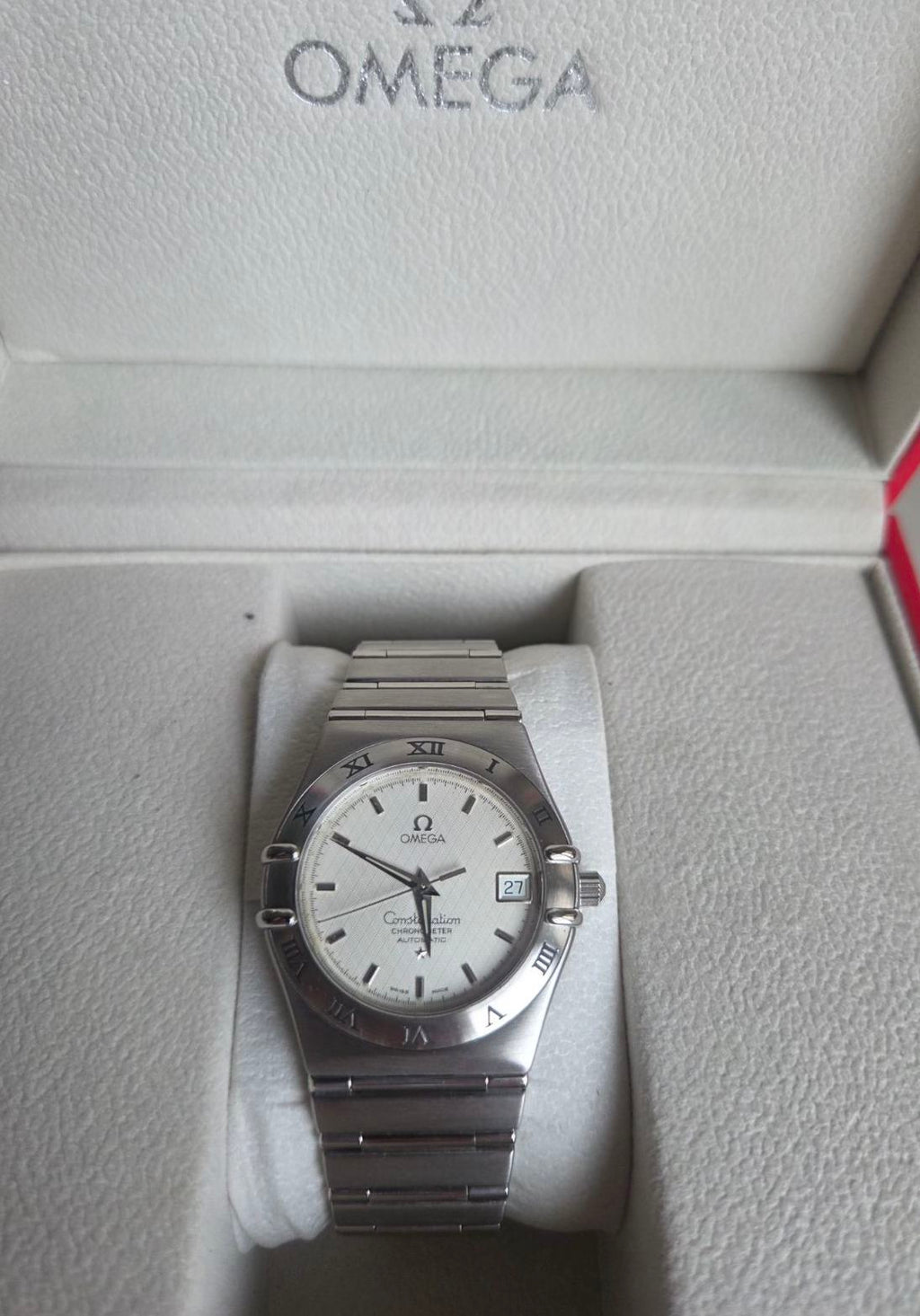 Omega Constellation Automatic 35mm White Textured Dial