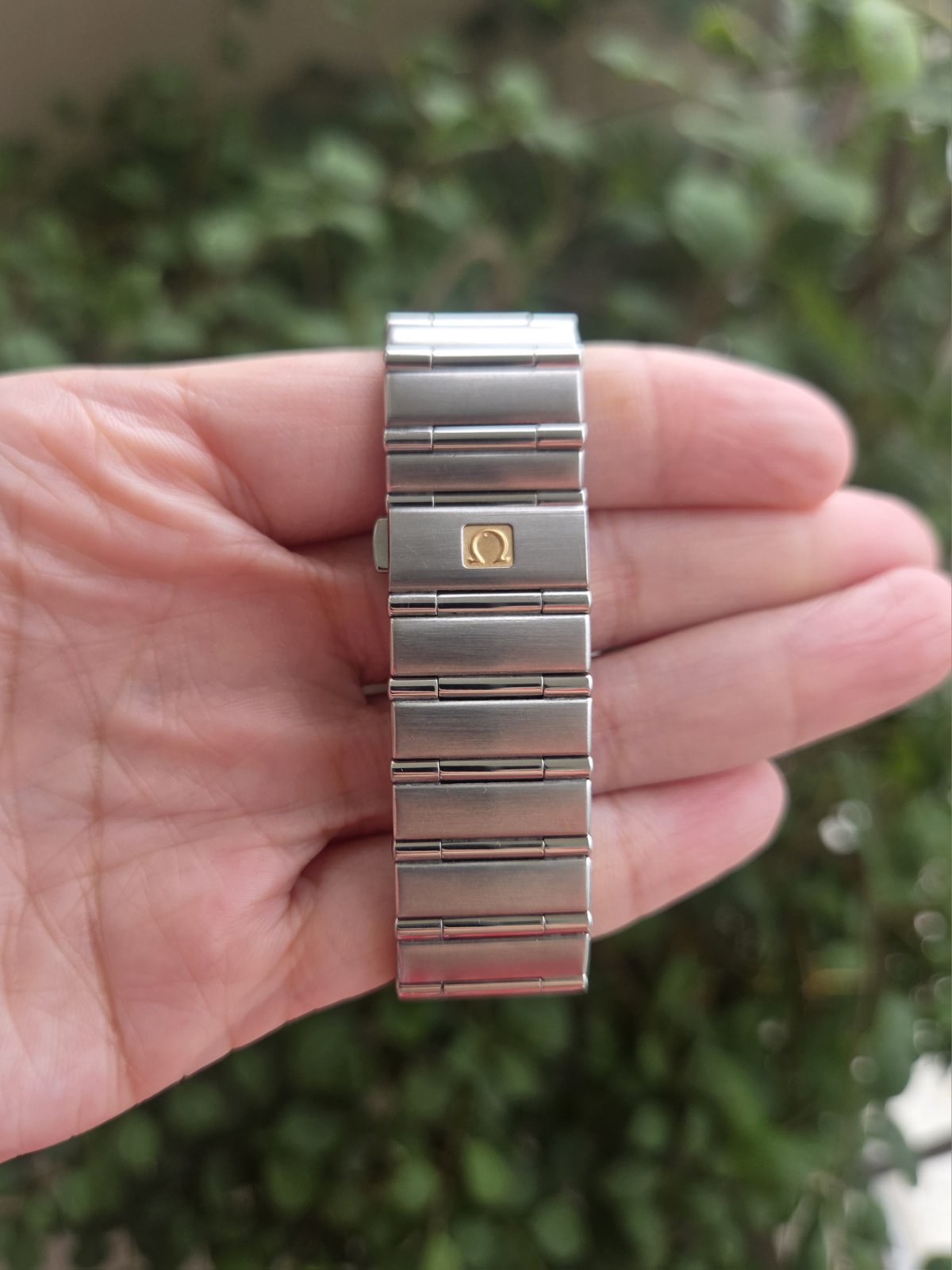 Omega Constellation Textured Gray Dial Quartz 33mm