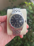 Rolex Datejust 36mm Black Dial Ref 1601