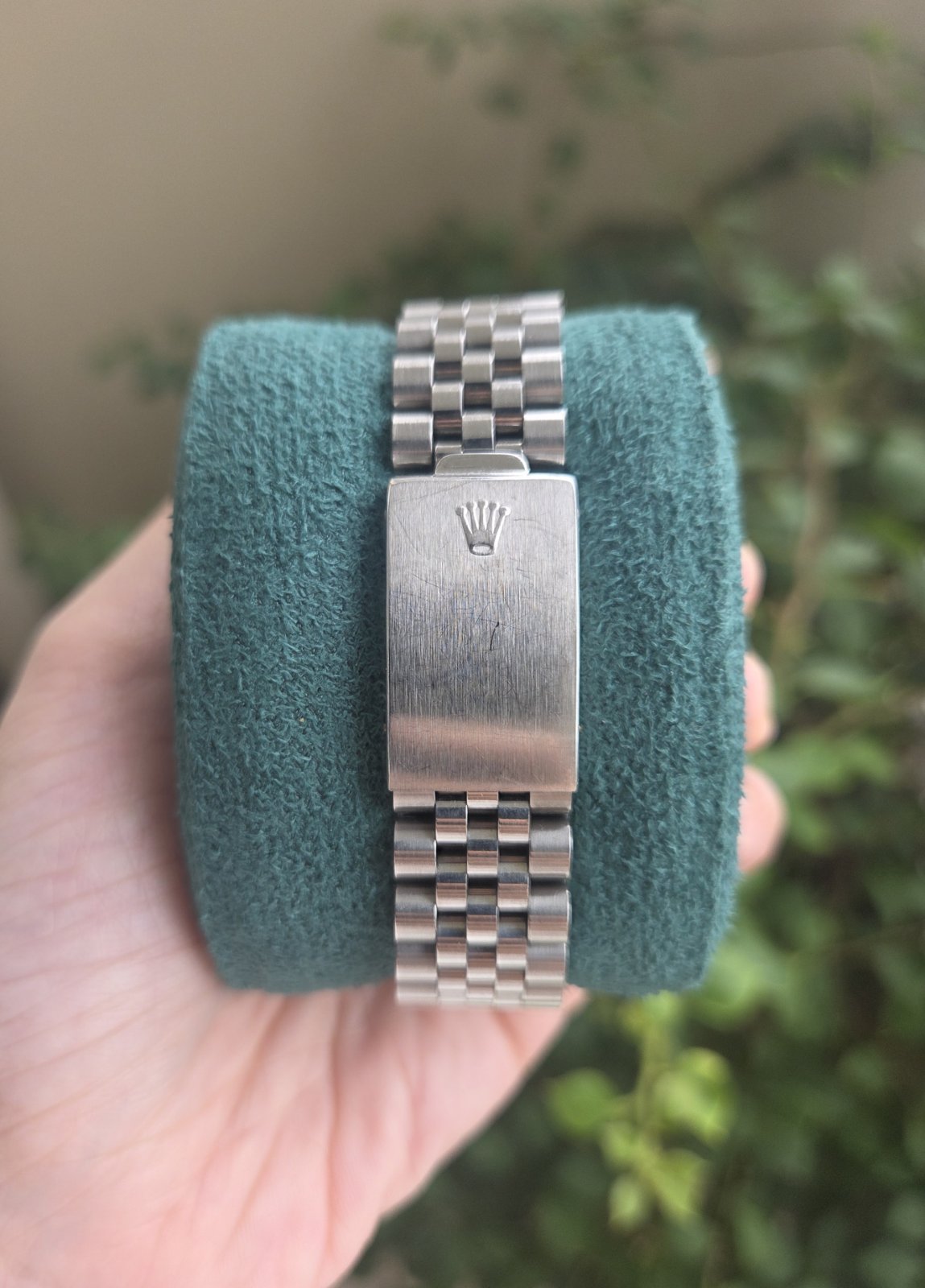 Rolex Datejust 36mm Silver Dial Pie Pan Ref 1601