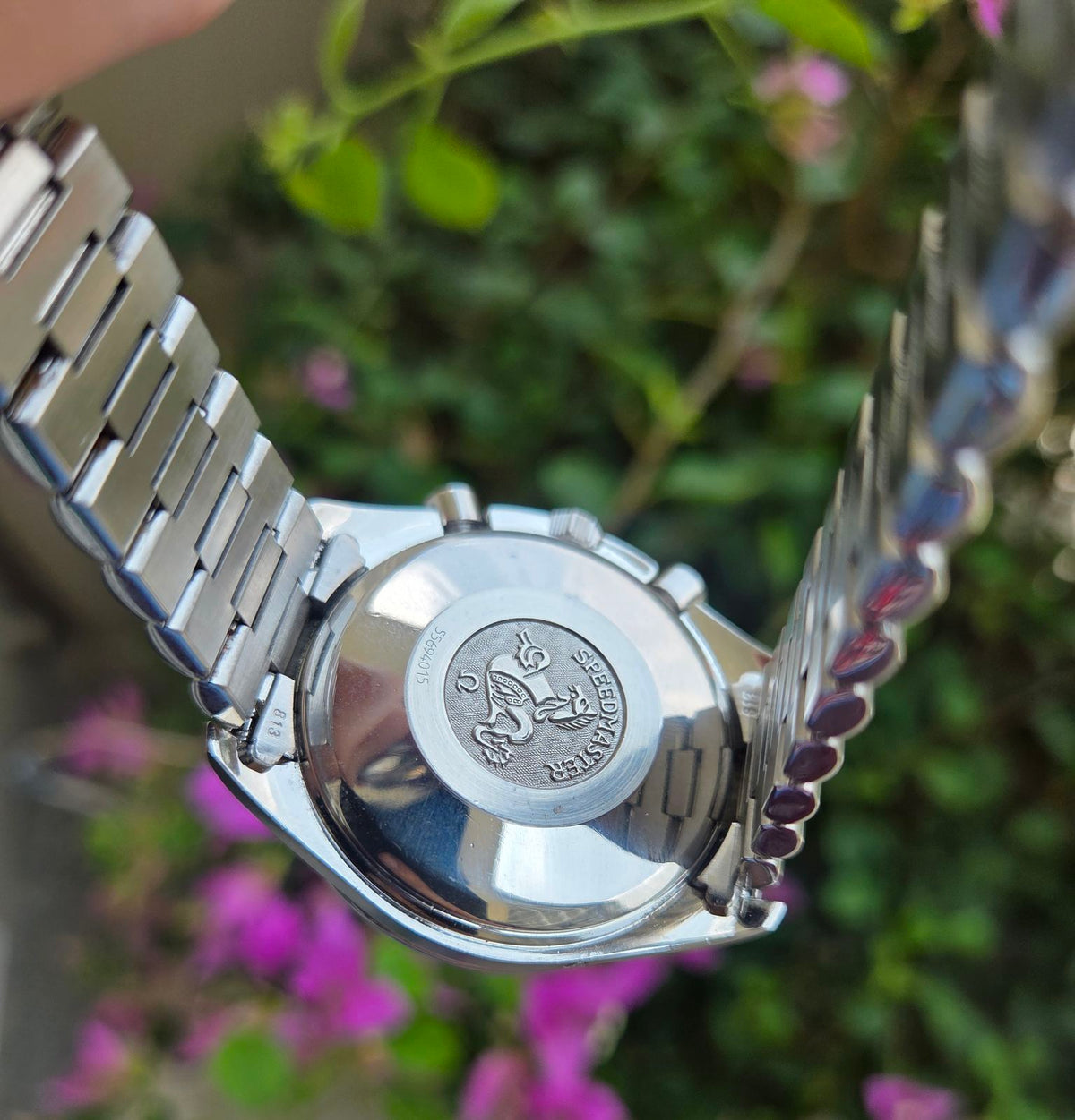 Omega Speedmaster Blue Dial Triple Date 39mm