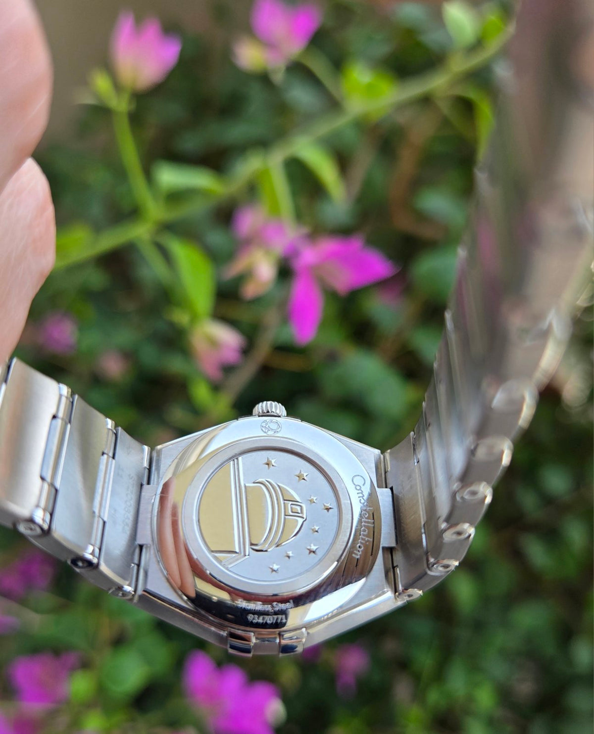 Omega Constellation Rare Pink Dial 28mm Quartz