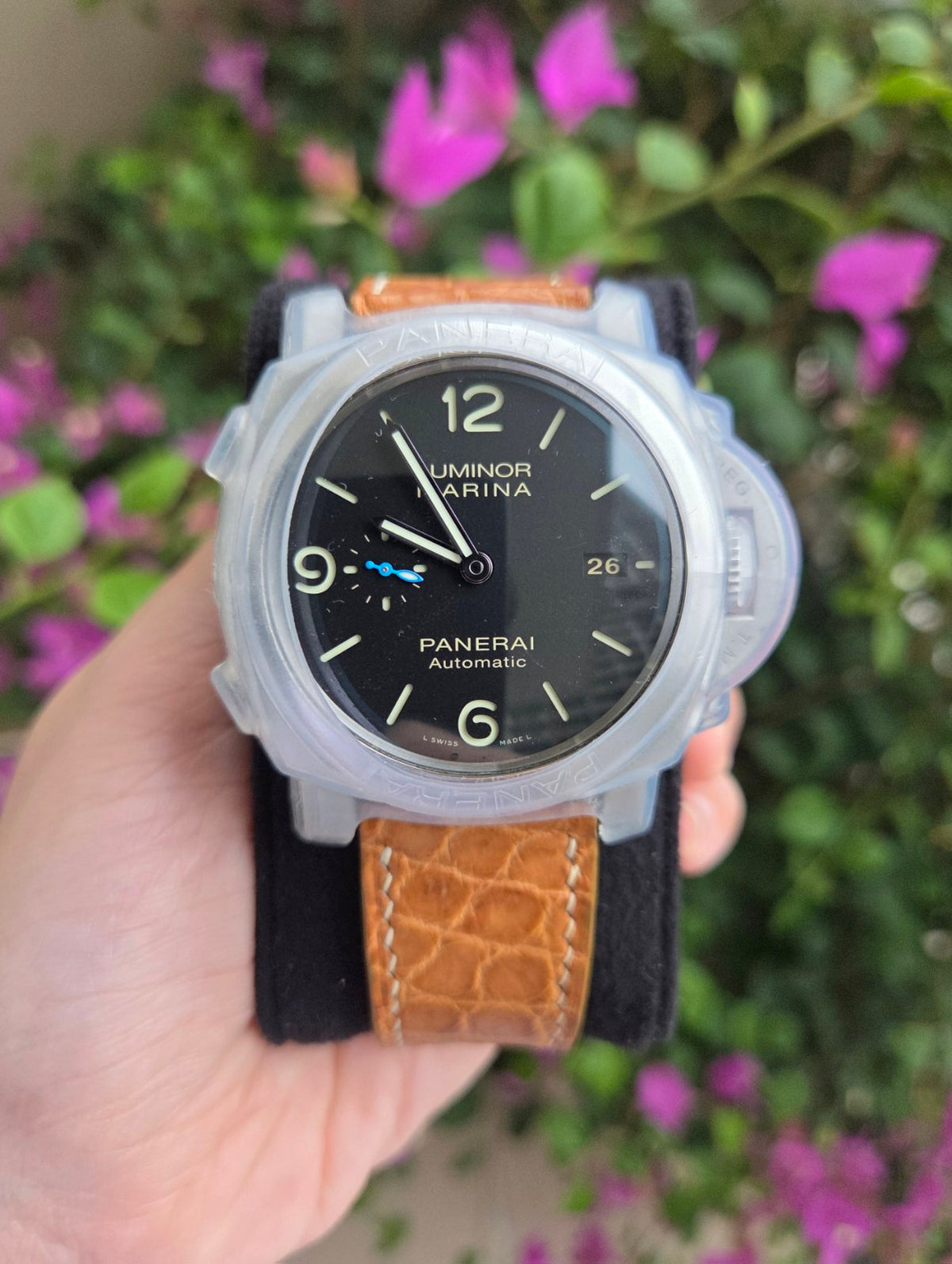 Panerai Luminor 44mm PAM 1312 Black Dial Complete Set