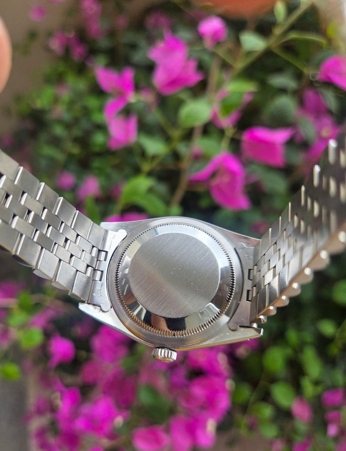 Rolex Datejust 36mm Silver Roman Dial Ref 16234